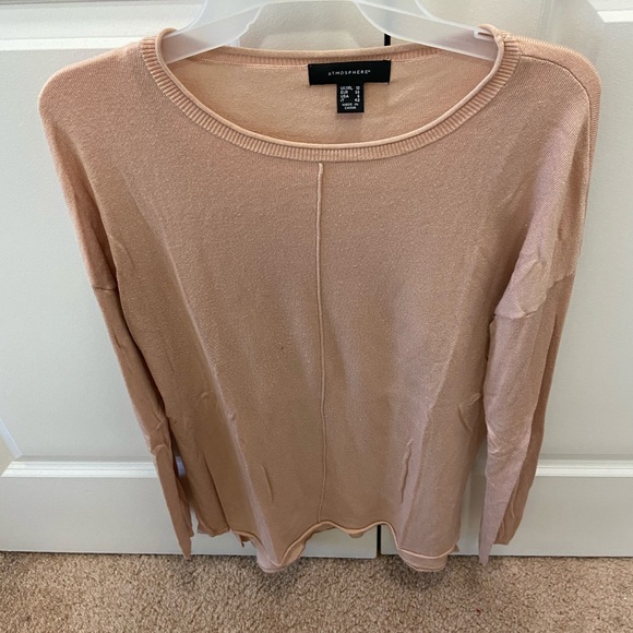 Atmosphere Light Pink Sweater - Picture 1 of 2